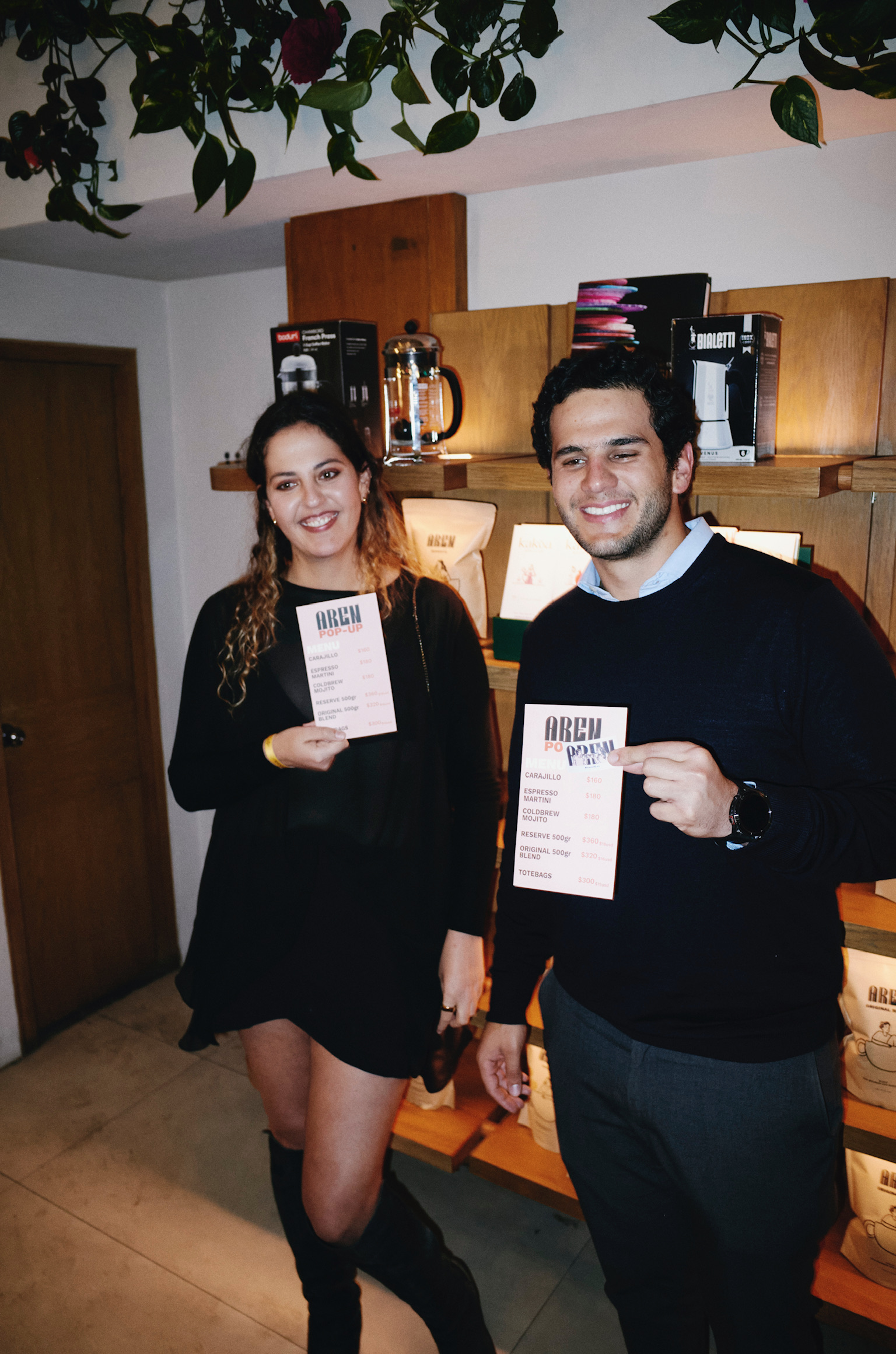 Nancy and her brother, founders of AREN Cafe